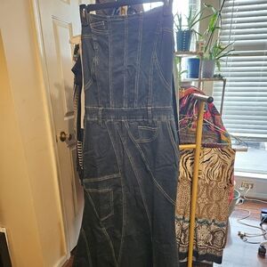 Danielle Denim Maxi Dress